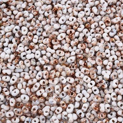 Baking Paint Glass Seed Beads SEED-C003-01L-1