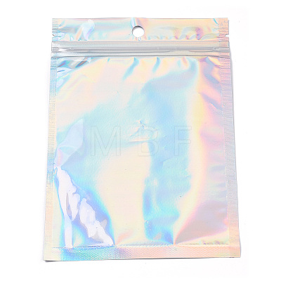 Rectangle Zip Lock Plastic Laser Bags OPP-YWC0001-11X16-1