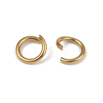 304 Stainless Steel Open Jump Rings STAS-Z137-01G-10-1