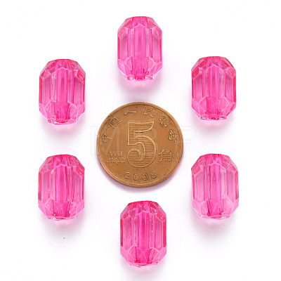 Transparent Acrylic Beads TACR-S154-24A-82-1