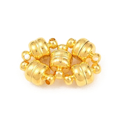 Brass Magnetic Clasps with Loops X-KK-H361-G-1