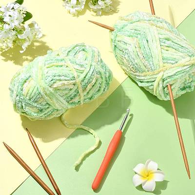 Soft Crocheting Polyester Yarn YCOR-FZC0001-01E-1