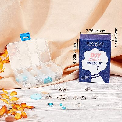 DIY Navigation Themed Earring Making Kits DIY-SC0001-99-1