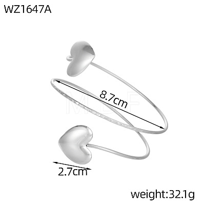 304 Stainless Steel Upper Arm Cuff WG5E2A7-04-1