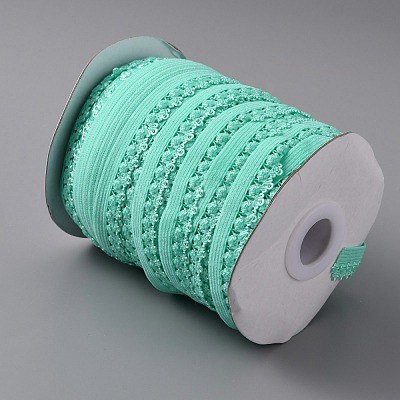 Polyester Elastic Cords with Single Edge Trimming EC-WH0020-06I-1