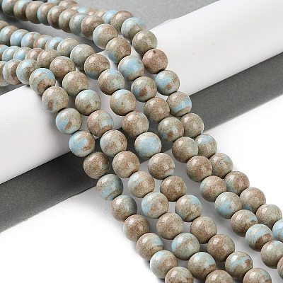 Natural Rainbow Alashan Agate Beads Strands G-NH0022-A07-02-1