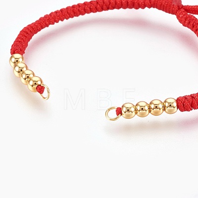 Nylon Cord Bracelet Making MAK-F024-01-G-1