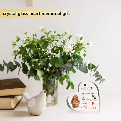 Heart-shaped with Word Acrylic Ornaments DJEW-WH0241-004-1