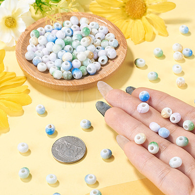200Pcs Handmade Porcelain Beads PORC-TA0001-61A-1