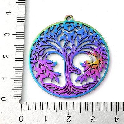 304 Stainless Steel Pendants X-STAS-R116-08RC-1