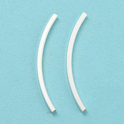 925 Sterling Silver Tube Beads STER-Q191-03B-S-1