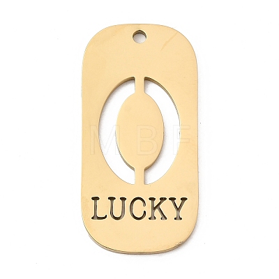 304 Stainless Steel Pendants STAS-D200-02A-G-1