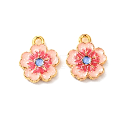 Alloy Enamel Pendants ENAM-B036-01G-1