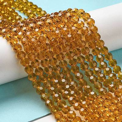 Transparent Glass Beads EGLA-A035-T6mm-D04-1