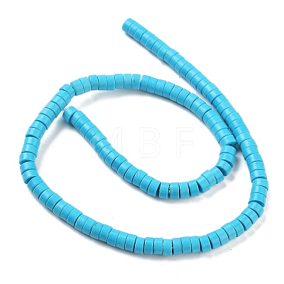 Synthetic Turquoise Beads Strands TURQ-G110-6x3mm-06-1