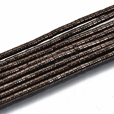 Electroplate Non-magnetic Synthetic Hematite Beads Strands G-T114-57-01-1