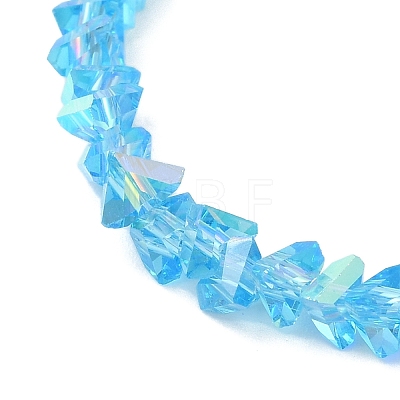 Transparent Glass Beads Strands EGLA-P061-04A-AB05-1