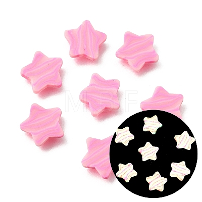 Luminous Handmade Polymer Clay Cabochons PY-CBA5A20-16B-1