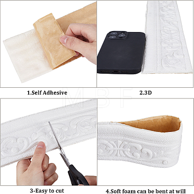 Self-Adhesive XPE Grain Contact Paper DIY-WH0002-53C-01-1