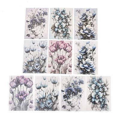 Floral Theme Scrapbook Paper Pad Sets DIY-C082-02E-1