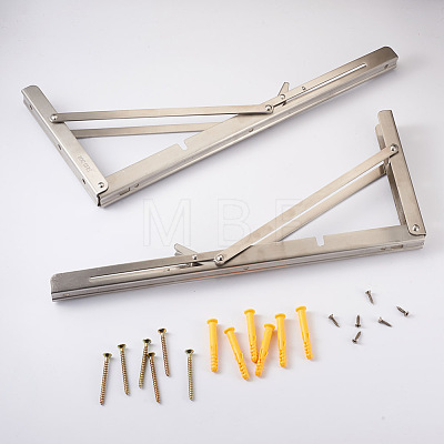 304 Stainless Steel Folding Shelf Brackets SW-TAC0001-15P-1