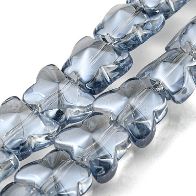 Electroplate Glass Beads Strands EGLA-G037-11A-1