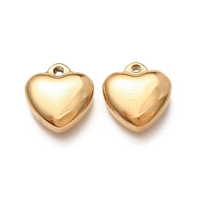 Valentine's Day 304 Stainless Steel Charms SA-G606-01G-1