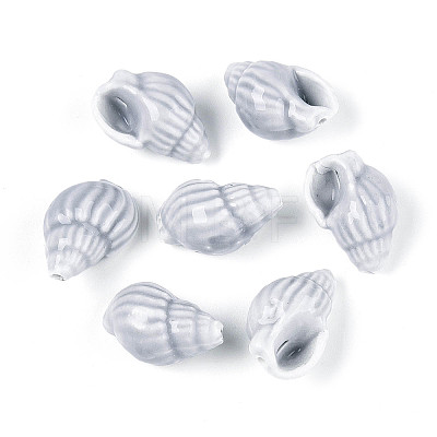 Handmade Printed Porcelain Beads PORC-T133-01G-01-1