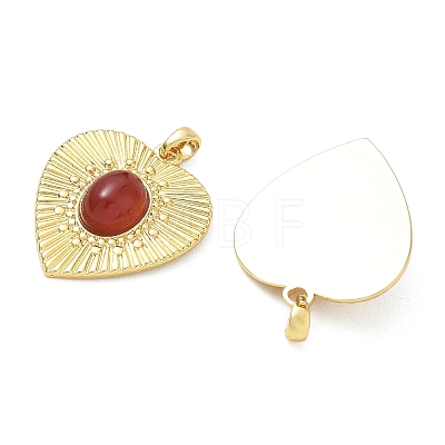 Natural Carnelian Pendants GG-CBAD360-13G-02-1