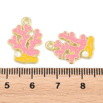 Ocean Alloy Enamel Pendants FIND-E057-02E-1
