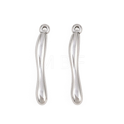 304 Stainless Steel Pendants STAS-L317-35P-1