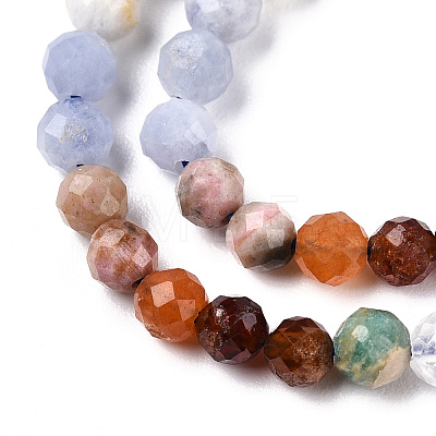 Natural Mixed Gemstone Beads Strands G-D080-A01-01-27-1