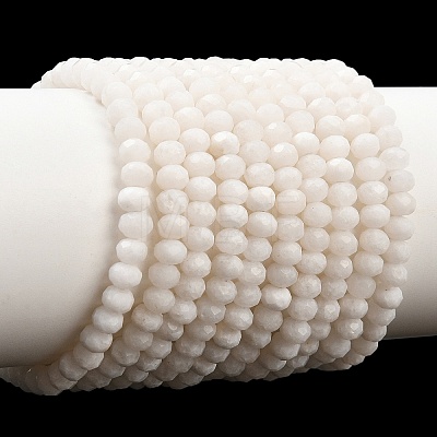 Dyed Natural Whie Jade Beads Strands GG-CBAF9EE-A21-3x4mm-1