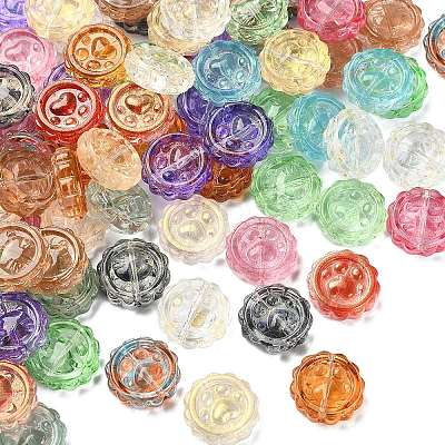 100Pcs Handmade Lampwork Beads LAMP-CJ0001-43-1