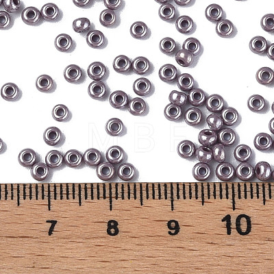 8/0 Czech Opaque Glass Seed Beads SEED-N004-003A-10-1