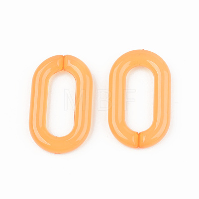 Imitation Jelly Acrylic Linking Rings OACR-T024-02-E01-1