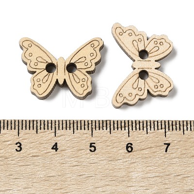 Wooden Buttons WOOD-A029-01-1