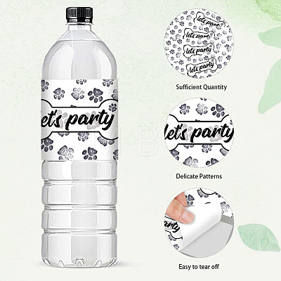 Bottle Label Adhesive Stickers DIY-WH0520-012-1