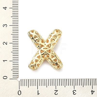 Rack Plating Brass Micro Pave Cubic Zirconia Pendants KK-Q790-01X-G-1