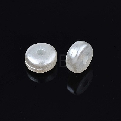 ABS Plastic Imitation Pearl Beads X-OACR-N008-109-1