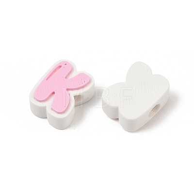 Plastic European Beads PL-CBA02CB-01K-1