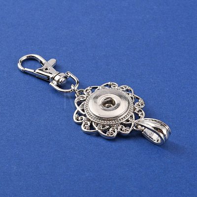 Alloy Keychain Clasp FIND-WH0110-126-1