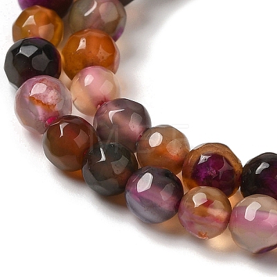 Natural Agate Beads Strands G-H302-A01-06-1