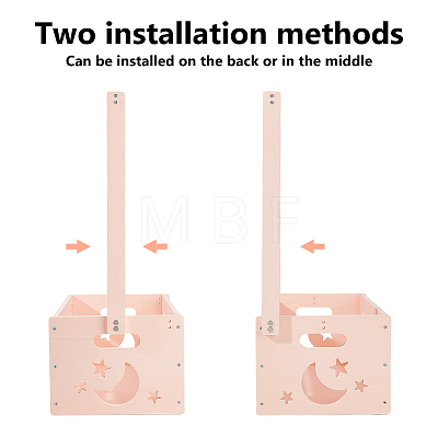 Rectangle Wooden Baby Shower Closet Box ODIS-DC0001-19-1