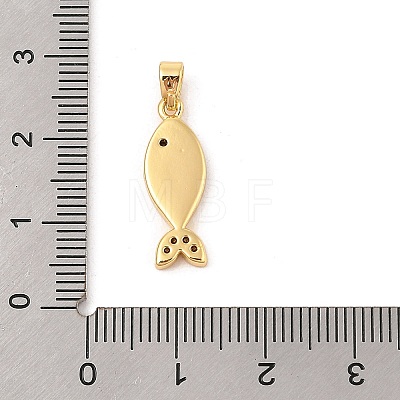 Brass Micro Pave Cubic Zirconia Pendants KK-R100-09G-01-1