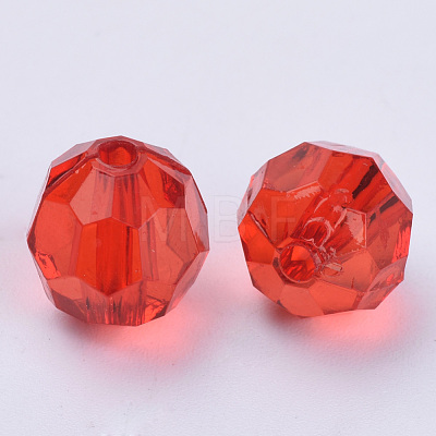 Transparent Acrylic Beads TACR-Q257-14mm-V12-1