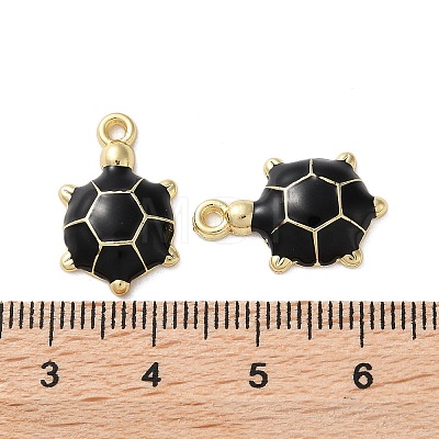 Alloy Enamel Pendants FIND-O003-08C-G-1