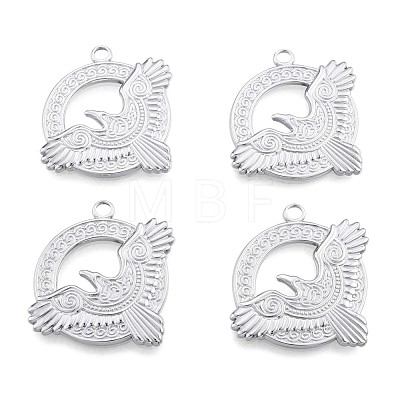 Non-Tarnish 201 Stainless Steel Pendants STAS-N098-268P-1