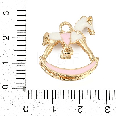 Alloy Enamel Pendants ENAM-S026-01A-G-1