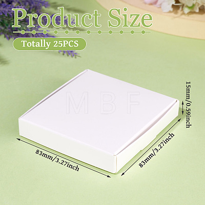25Pcs Folding Paper Mailer Boxes CON-TA0001-45-1